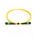 1 meter Senko MPO/APC F/F 12-Fiber Type A Singlemode Fiber Optic Cable