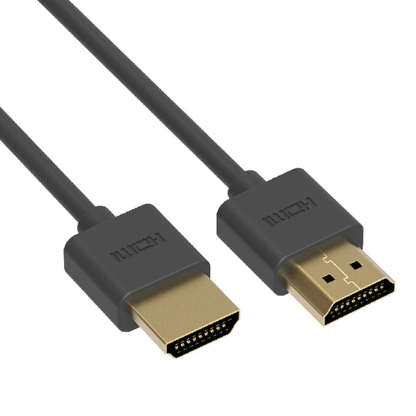 3 Foot HDMI Slim Cable. Male to Male. 4K/60Hz OD3.8mm