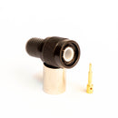 TNC Male Black Crimp connector for LMR400, Belden 9913