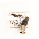 TNC Female Black Crimp connector for LMR400, Belden 9913
