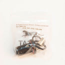 N Type Female Crimp connector Black for LMR195, RG58