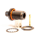 N Type Female Crimp connector Black for LMR400, Belden 9913