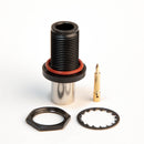 N Type Reverse Polarity Female Black Crimp connector for LMR400, Belden 9913