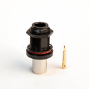 N Type Reverse Polarity Female Black Crimp connector for LMR400, Belden 9913