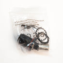 N Type Reverse Polarity Female Black Crimp connector for LMR400, Belden 9913