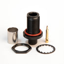 N Type Reverse Polarity Female Black Crimp connector for LMR400, Belden 9913