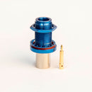 N Type Reverse polarity Female Blue Crimp connector for LMR400, Belden 9913