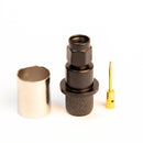 SMA Type Male Black Crimp connector for LMR400, Belden 9913