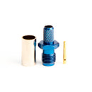 SMA Type Female Blue Crimp connector for LMR195, RG58
