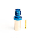 SMA Type Female Blue Crimp connector for LMR195, RG58