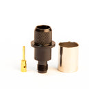 SMA Type Female Crimp connector Black for LMR400 , Belden 9913