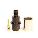 SMA Type Female Crimp connector Black for LMR400 , Belden 9913