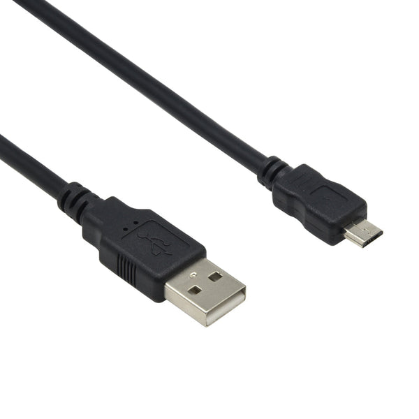 8 inch USB 2.0 A-Male/Micro B USB-Male Cable