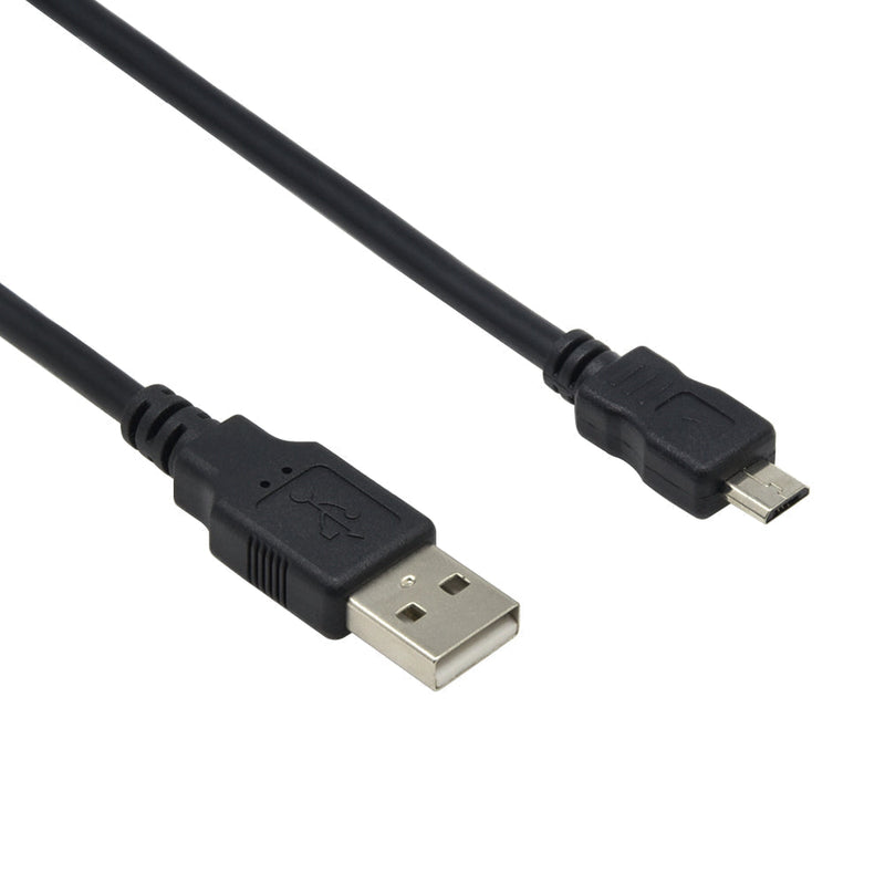 8 inch USB 2.0 A-Male/Micro B USB-Male Cable