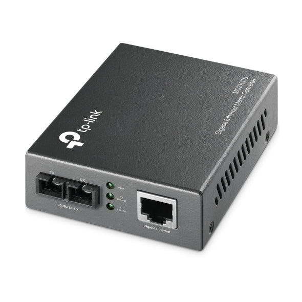 Gigabit Media Converter SC Single Mode 9/125 15Km,TP-Link MC210CS