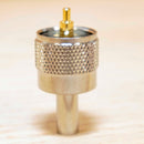 UHF / PL259 Type Male Crimp connector for LMR195 and RG58 - TAA Compliant