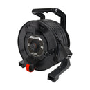 150 Foot CAT6A S/FTP Indoor/Outdoor Retractable Ethernet Network Cable Mobile Extension Reel