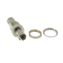 ST Singlemode Simplex Fiber Adapter / Coupler - Metal