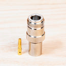 N Female Crimp Connector for LMR-400 and Belden 9913 TAA Compliant