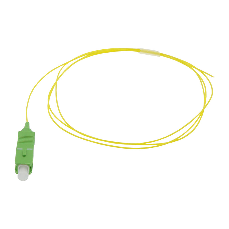 3 meter SC/APC Singlemode Pigtail Yellow