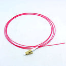 2 meter LC/UPC OM4 Multimode Pigtail Erika Violet