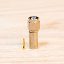 SMA Male Crimp Connector for LMR-195, RG-58 and RG-141 TAA Compliant