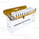 WAVENET FLUSH MOUNTING STYLE w/ ID WINDOW LABEL FACEPLATES PORT 1/2/3/4/6 (25-PACKS)