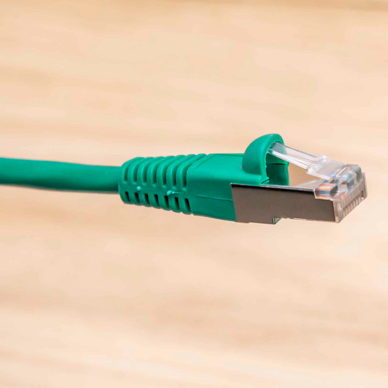 1 Foot Cat6 Shielded (SSTP) Ethernet Network Booted Cable
