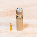 Reverse Polarity SMA Female Crimp Connector for RG-58, RG-141 and LMR-195 TAA Compliant