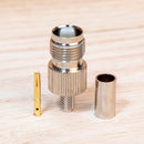 TNC Female Connector for RG-58, RG-141 and LMR-195 TAA Compliant