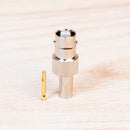 BNC Female Connector for RG58 and LMR-195 TAA Compliant