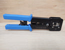 RJ45 Crimp Tool for Pass Through Connectors. Easy RJ45 Connectors