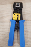 RJ45 Crimp Tool for Pass Through Connectors. Easy RJ45 Connectors