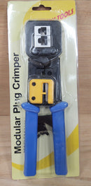 RJ45 Crimp Tool for Pass Through Connectors. Easy RJ45 Connectors