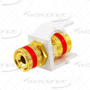 WAVENET GOLD-PLATED SPEAKERS BINDING POST MODULES