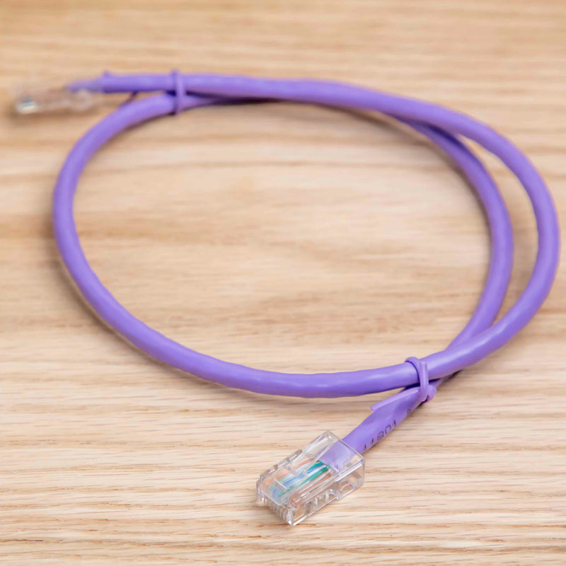 1 Foot Cat5E UTP Ethernet Network Non Booted Cable