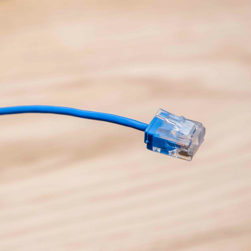 1 Foot Cat6A UTP Super-Slim Ethernet Network Cable 32AWG